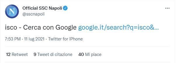 Isco al Napoli? Gaffe sui social sull'ex obiettivo della Juve - FOTO 39 isco napoli