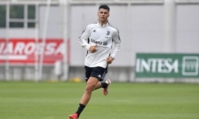 morata allenamento juve