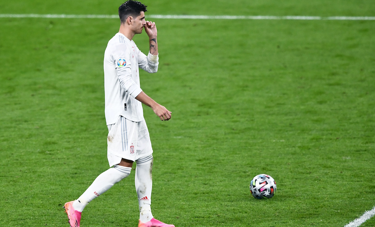 Morata, rigore calciato da infortunato! Il retroscena 36 morata spagna