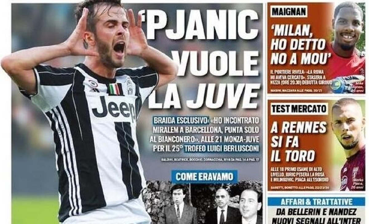 Rassegna stampa Juve: prime pagine quotidiani sportivi - 31 luglio 2021 42 tuttosport 5