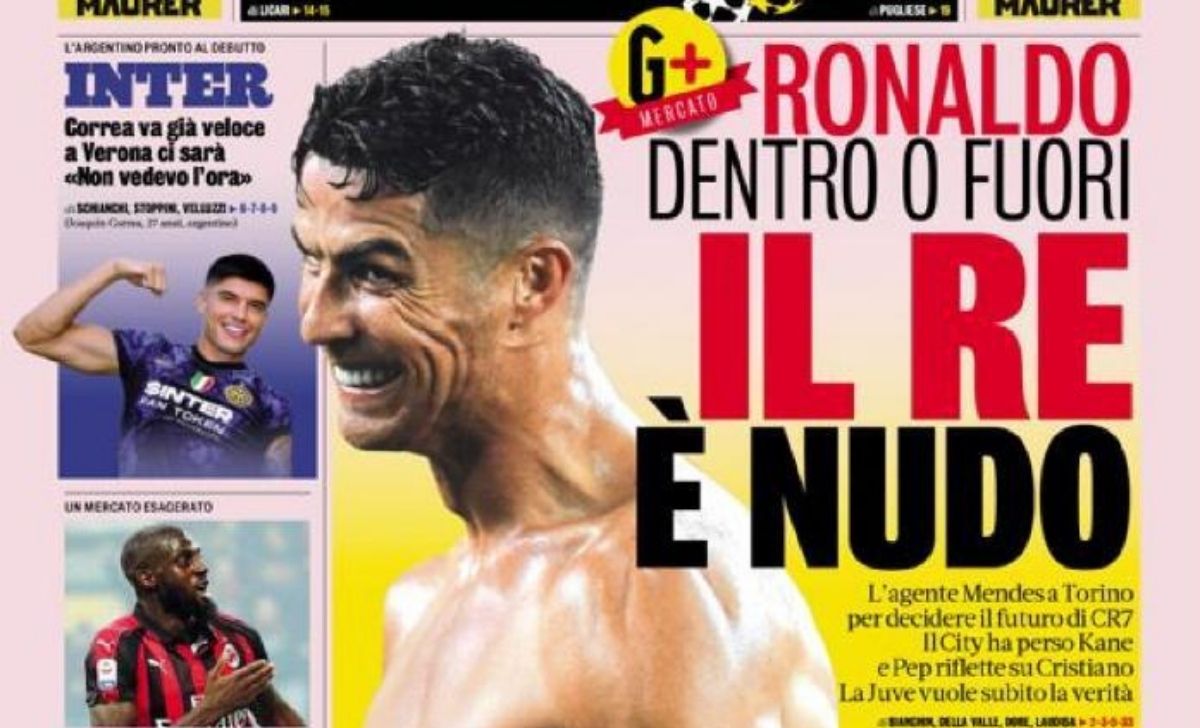 Rassegna stampa Juve: prime pagine quotidiani sportivi - 26 agosto 2021 42 Gazzetta 26 agosto