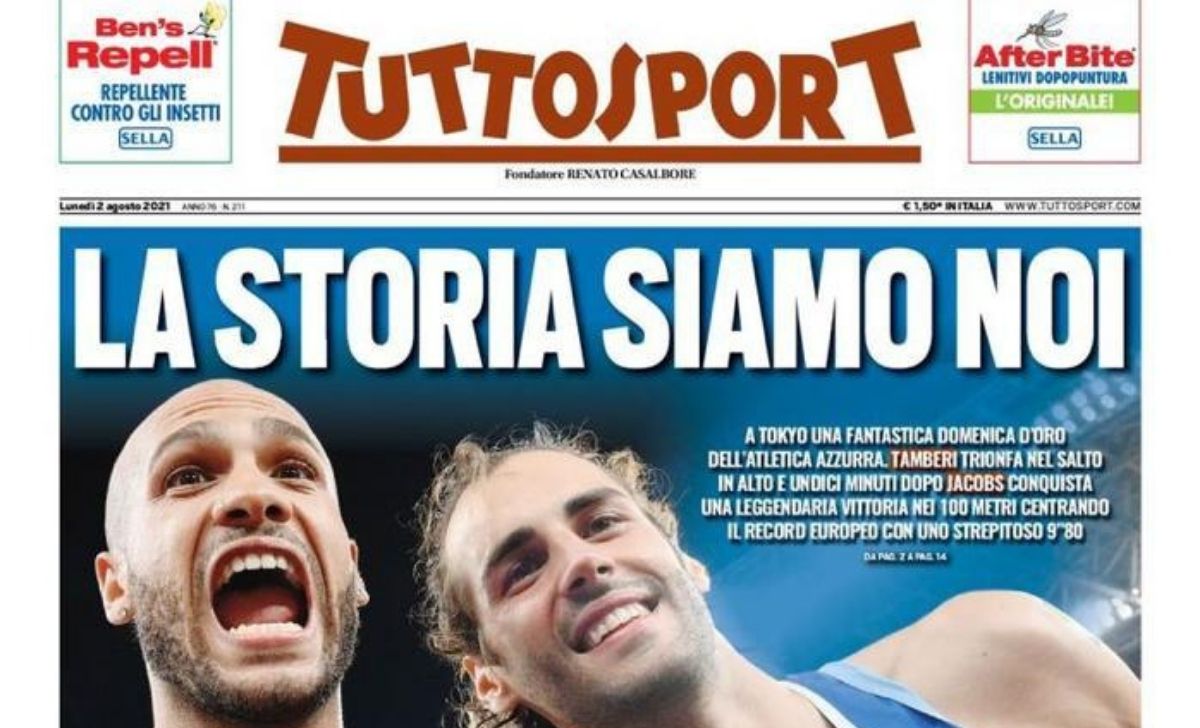 Rassegna stampa Juve: prime pagine quotidiani sportivi - 2 agosto 2021 42 Progetto senza titolo 2021 08 02T074711.664