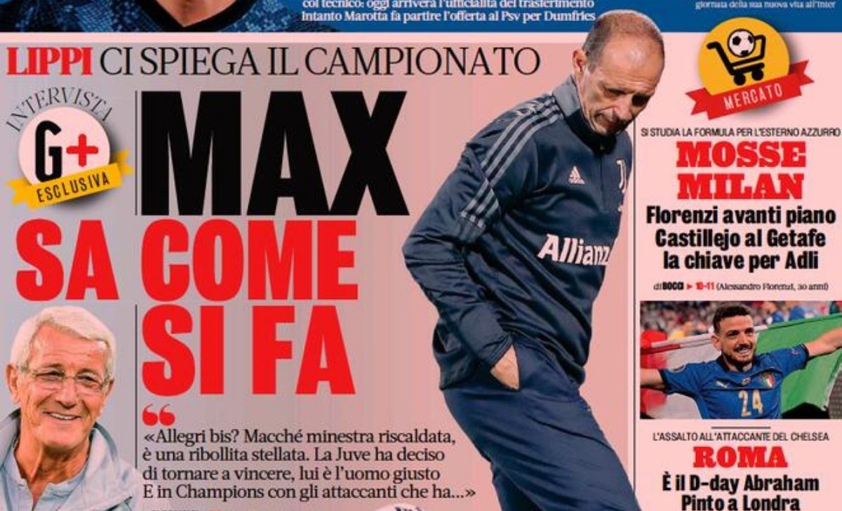 Rassegna stampa Juve: prime pagine quotidiani sportivi - 12 agosto 2021 42 Progetto senza titolo 2021 08 12T074054.329