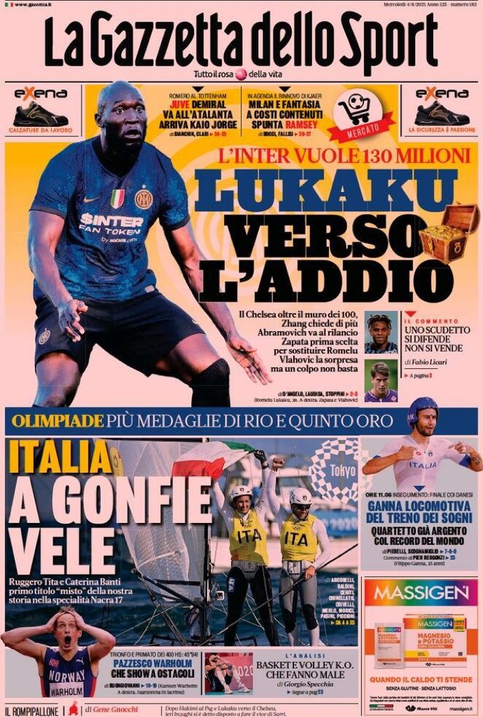 Rassegna stampa Juve: prime pagine quotidiani sportivi - 4 agosto 2021 43 WhatsApp Image 2021 08 04 at 06.51.37