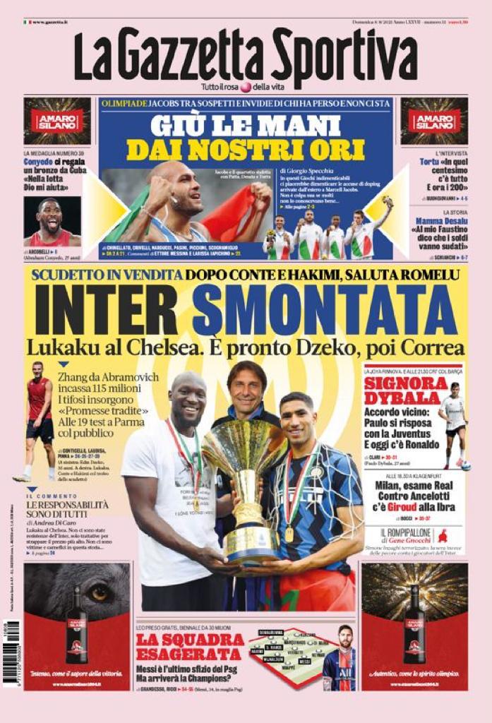 Rassegna stampa Juve: prime pagine quotidiani sportivi - 8 agosto 2021 43 WhatsApp Image 2021 08 08 at 07.28.24