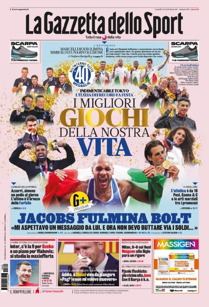 Rassegna stampa Juve: prime pagine quotidiani sportivi - 9 agosto 2021 43 WhatsApp Image 2021 08 09 at 07.14.04