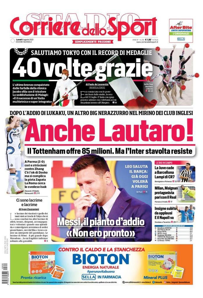 Rassegna stampa Juve: prime pagine quotidiani sportivi - 9 agosto 2021 44 WhatsApp Image 2021 08 09 at 07.14.11