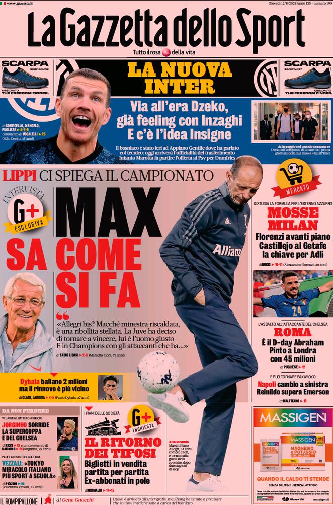 Rassegna stampa Juve: prime pagine quotidiani sportivi - 12 agosto 2021 45 WhatsApp Image 2021 08 12 at 07.30.25 1