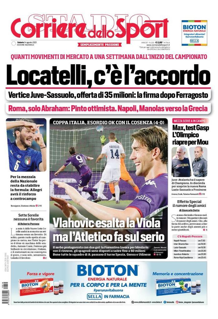 Rassegna stampa Juve: prime pagine quotidiani sportivi - 14 agosto 2021 44 WhatsApp Image 2021 08 14 at 07.21.40