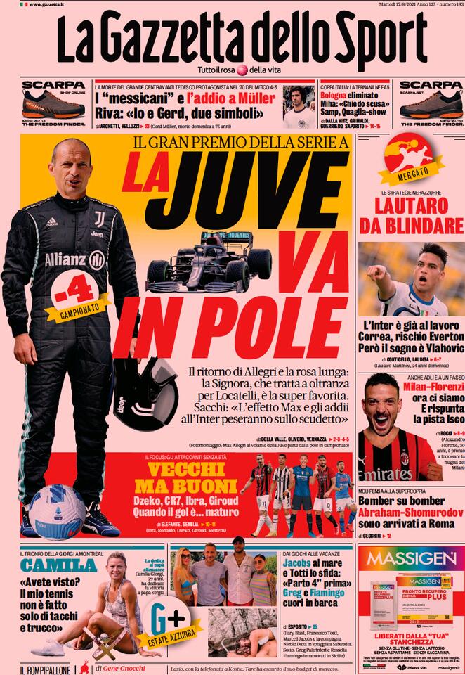 Rassegna stampa Juve: prime pagine quotidiani sportivi - 17 agosto 2021 44 WhatsApp Image 2021 08 17 at 07.26.47 3