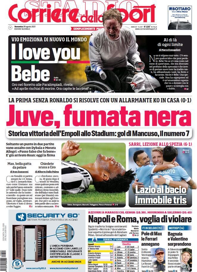Rassegna stampa Juve: prime pagine quotidiani sportivi - 29 agosto 2021 45 WhatsApp Image 2021 08 29 at 07.31.07