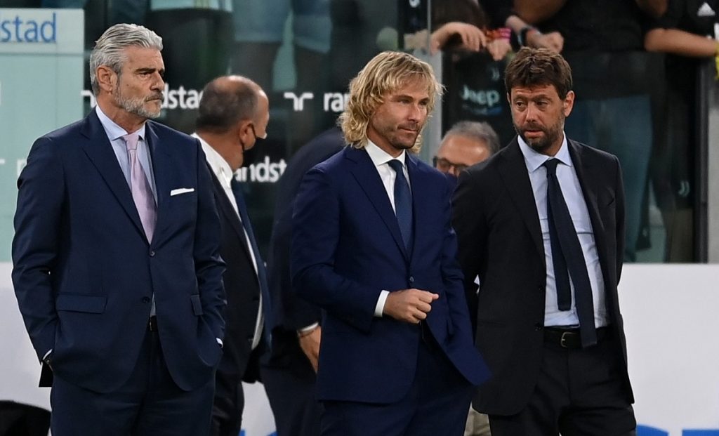 Dirigenza juve agnelli nedved arrivabene