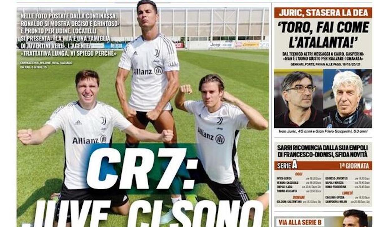 Rassegna stampa Juve: prime pagine quotidiani sportivi - 21 agosto 2021 42 tuttosport 1