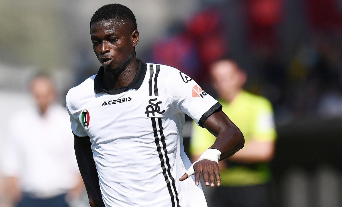 Spezia, si ferma Ebrima Colley: le sue condizioni verso la Juve 36 Ebrima Colley