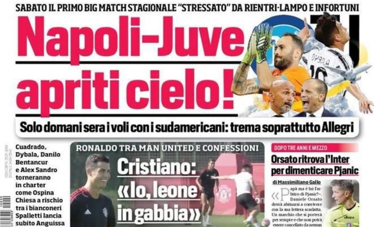 Rassegna stampa Juve: prime pagine quotidiani sportivi - 10 settembre 2021 42 Progetto senza titolo 2021 09 09T073346.998