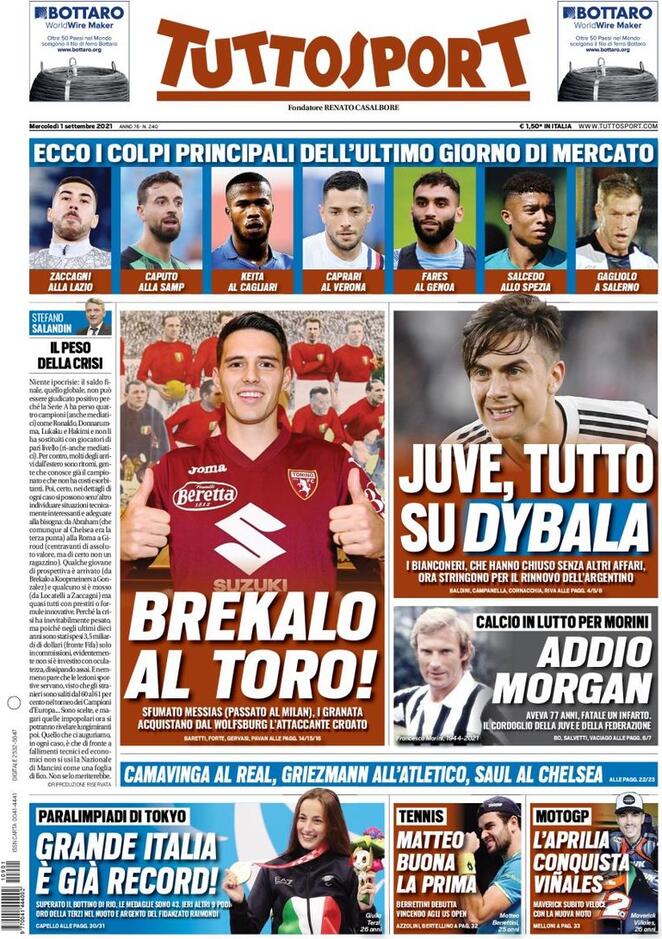 Rassegna stampa Juve: prime pagine quotidiani sportivi - 1 settembre 2021 43 WhatsApp Image 2021 09 01 at 07.39.34 2