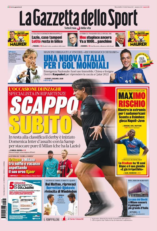 Rassegna stampa Juve: prime pagine quotidiani sportivi - 8 settembre 2021 45 WhatsApp Image 2021 09 08 at 07.23.31