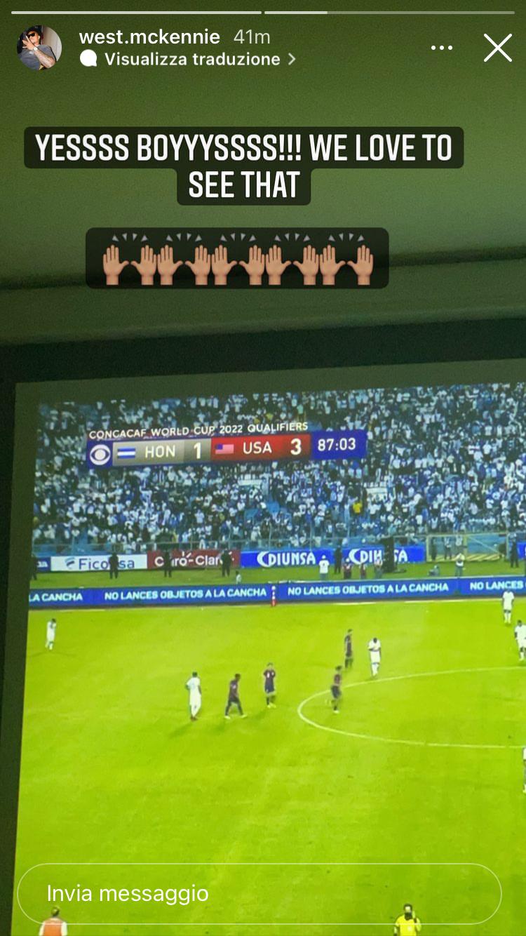 McKennie, pace fatta con la nazionale? Tifo scatenato da casa - FOTO 39 WhatsApp Image 2021 09 09 at 07.01.31