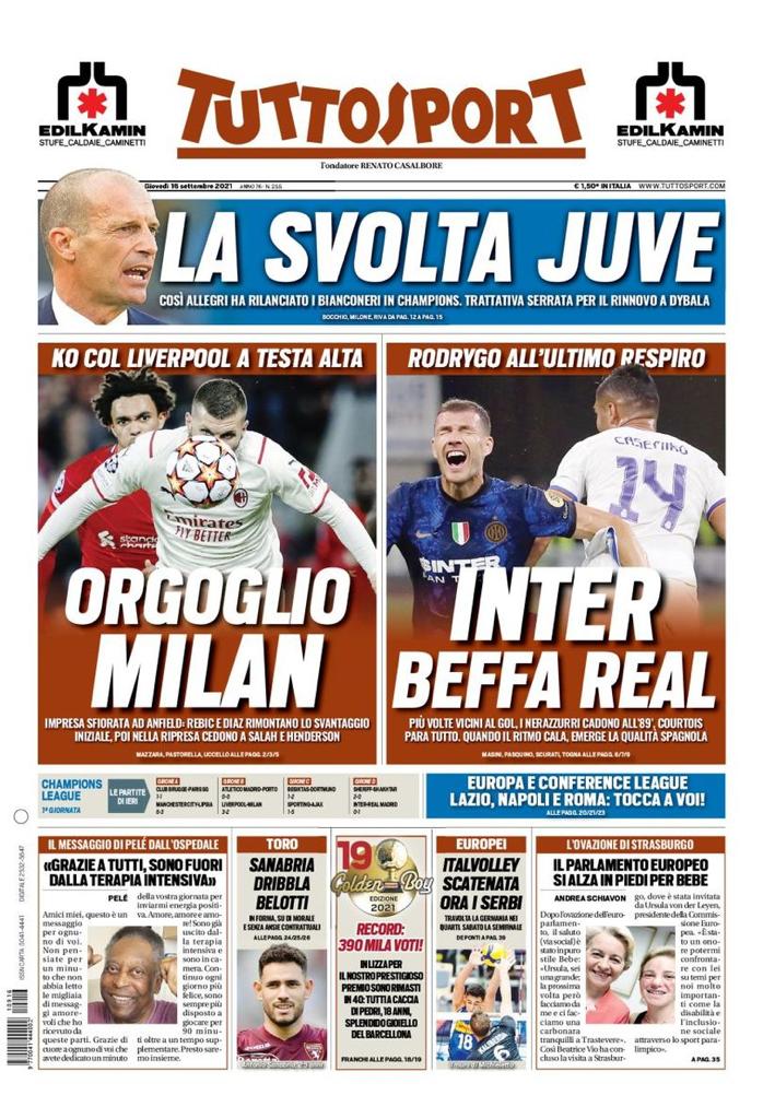 Rassegna stampa Juve: prime pagine quotidiani sportivi - 16 settembre 2021 45 WhatsApp Image 2021 09 16 at 07.30.05 2