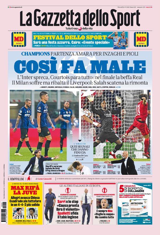 Rassegna stampa Juve: prime pagine quotidiani sportivi - 16 settembre 2021 43 WhatsApp Image 2021 09 16 at 07.30.05