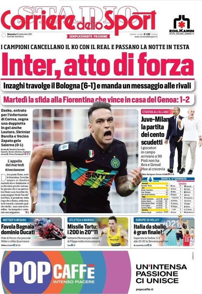 Rassegna stampa Juve: prime pagine quotidiani sportivi - 19 settembre 2021 9 WhatsApp Image 2021 09 19 at 07.45.09