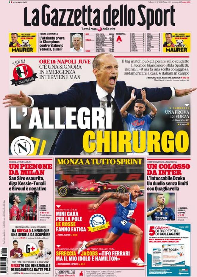 la gazzetta dello sport 2021 09 11 613be305d1661