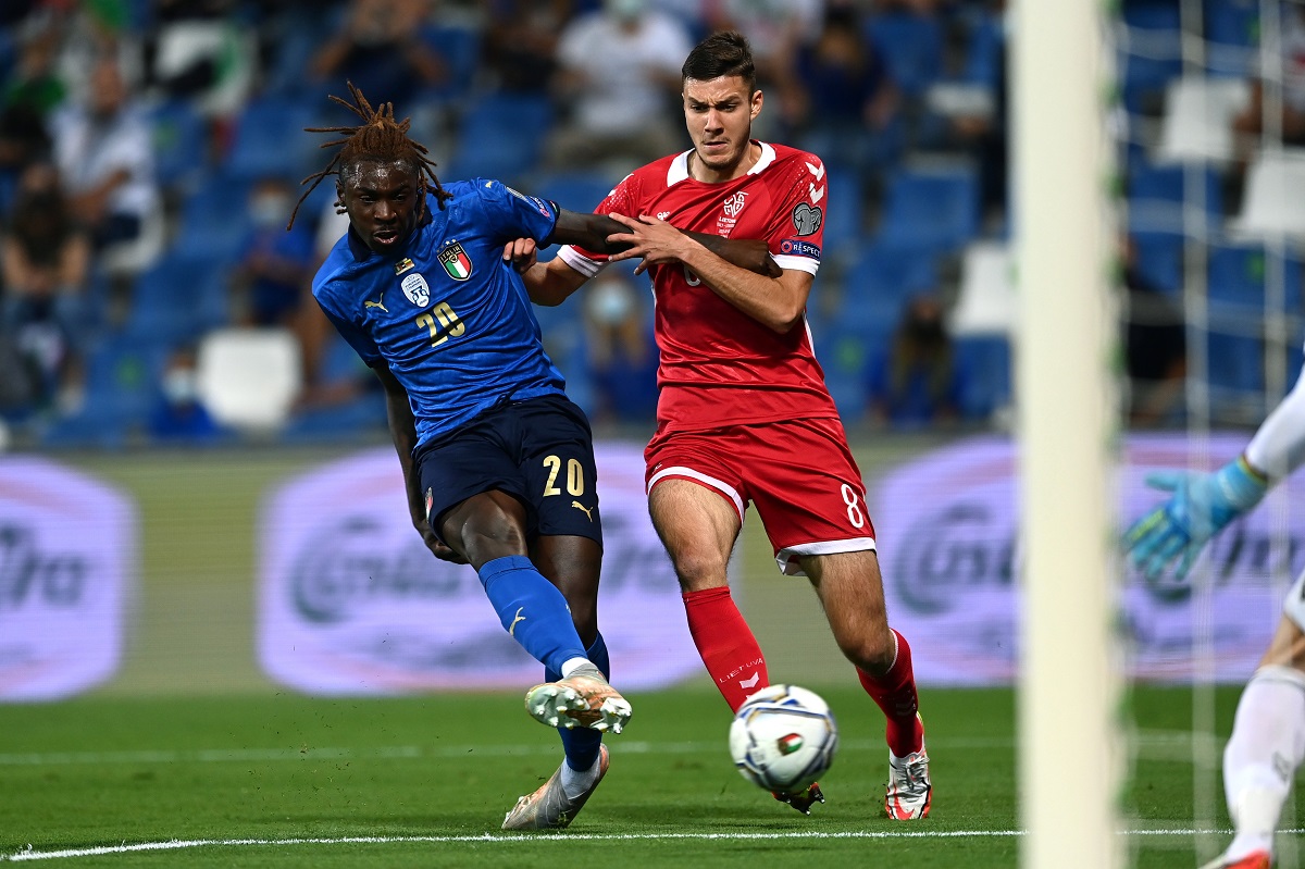 Gol Kean: l'attaccante della Juve sblocca Italia-Lituania - VIDEO 36 moise kean