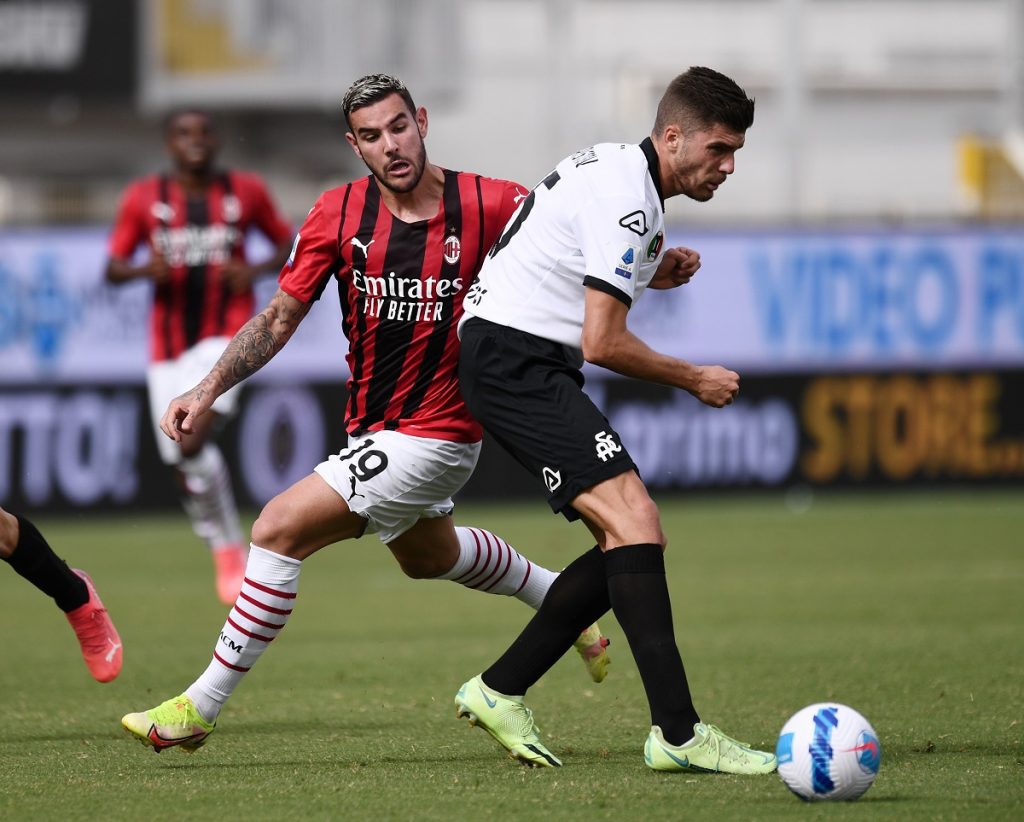 Spezia.Milan serie A