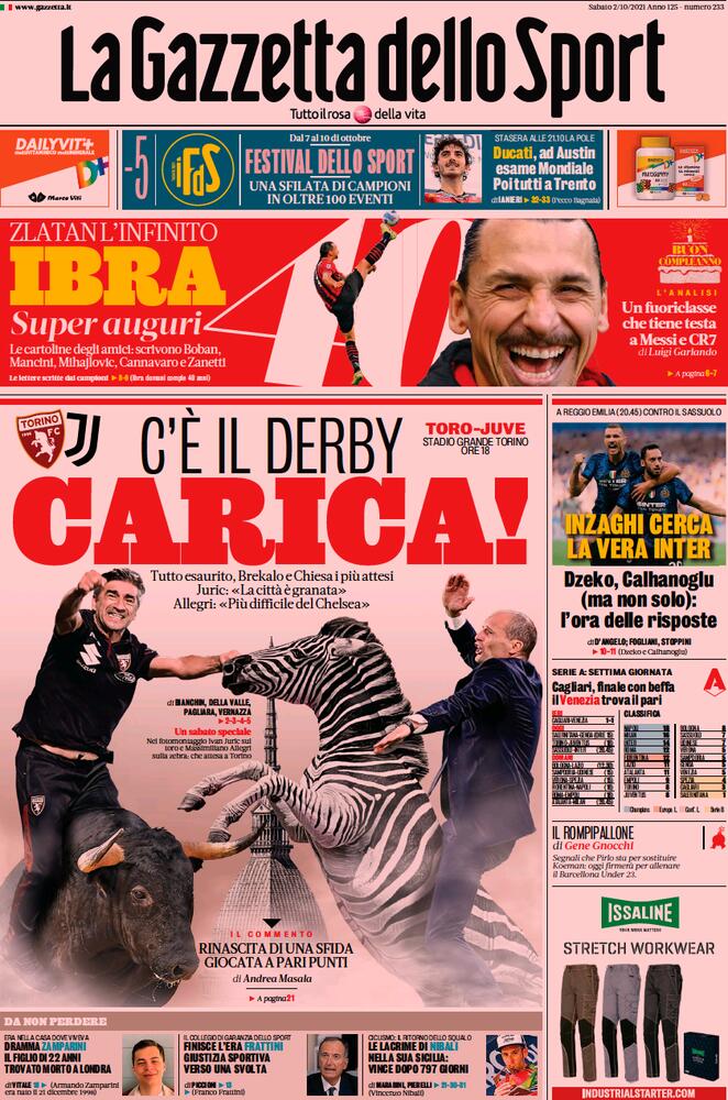 Rassegna stampa Juve: prime pagine quotidiani sportivi - 2 ottobre 2021 44 IMG 20211002 WA0008