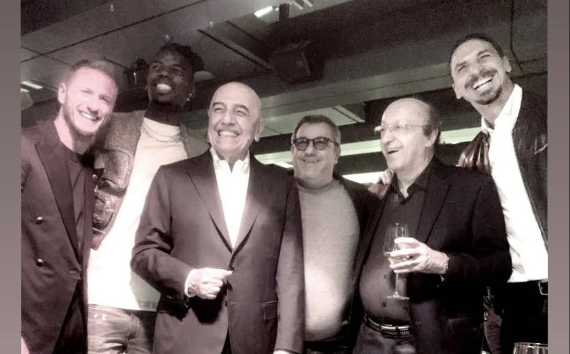 Compleanno Ibrahimovic: Moggi e Pogba ospiti alla festa dell'ex Juve 36 Moggi festa Ibra jpg e1633347211698