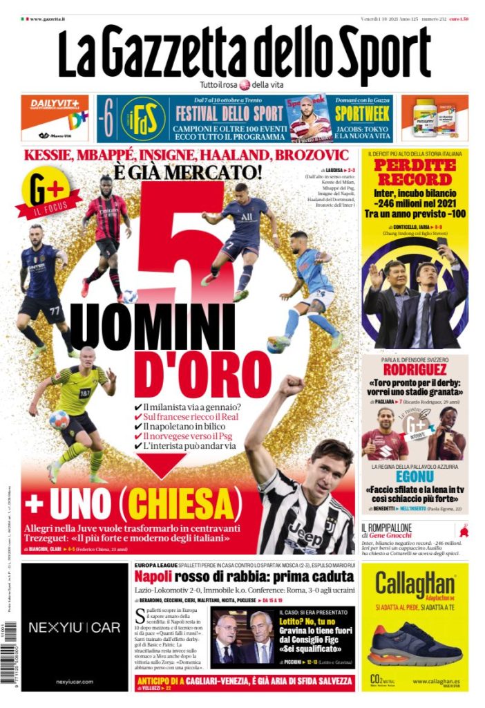 Rassegna stampa Juve: prime pagine quotidiani sportivi - 1 ottobre 2021 44 WhatsApp Image 2021 10 01 at 07.28.00