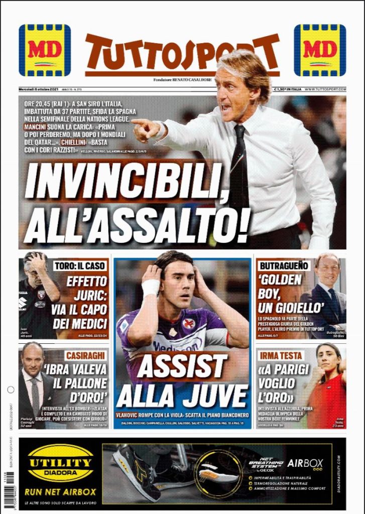 Rassegna stampa Juve: prime pagine quotidiani sportivi - 6 ottobre 2021 45 WhatsApp Image 2021 10 06 at 07.29.53