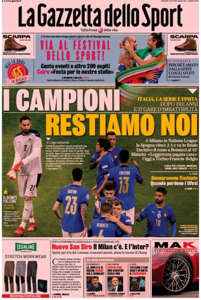 Rassegna stampa Juve: prime pagine quotidiani sportivi - 7 ottobre 2021 43 WhatsApp Image 2021 10 07 at 07.28.12