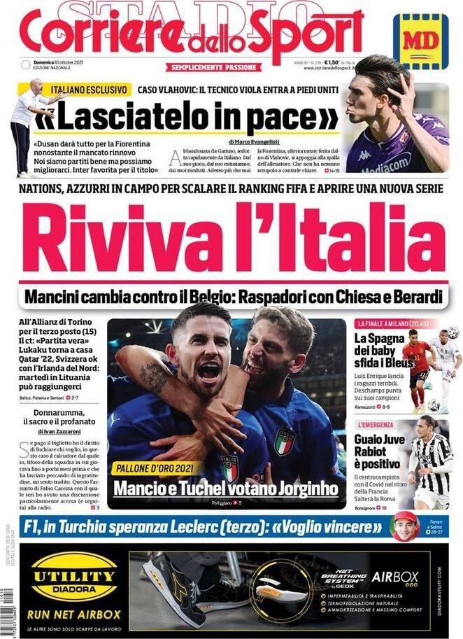 Rassegna stampa Juve: prime pagine quotidiani sportivi - 10 ottobre 2021 45 WhatsApp Image 2021 10 10 at 07.31.58