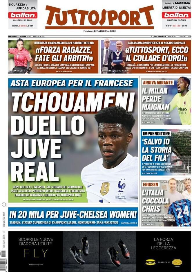 Rassegna stampa Juve: prime pagine quotidiani sportivi - 13 ottobre 2021 45 WhatsApp Image 2021 10 13 at 07.32.01