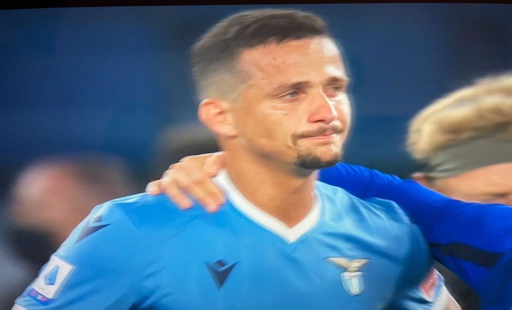 Luiz Felipe lacrime