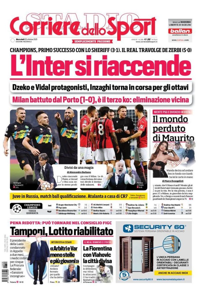 Rassegna stampa Juve: prime pagine quotidiani sportivi - 20 ottobre 2021 45 WhatsApp Image 2021 10 20 at 07.58.12