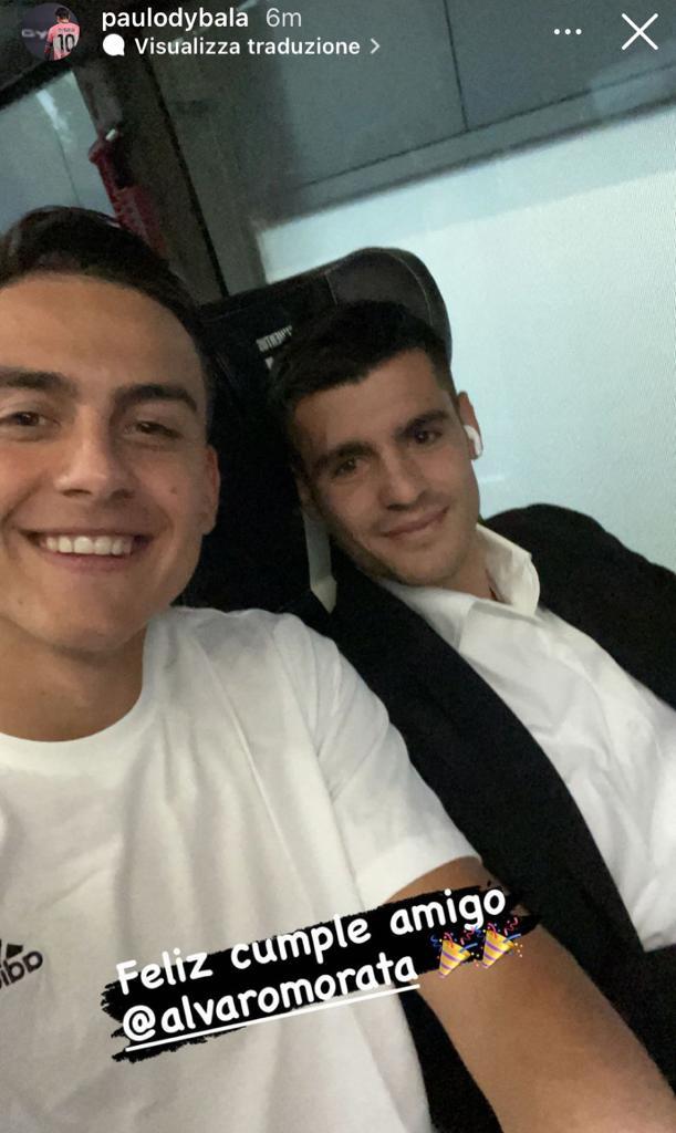 Compleanno Morata, festa nello spogliatoio Juve: tutti i messaggi - GALLERY 11 WhatsApp Image 2021 10 23 at 18.35.18