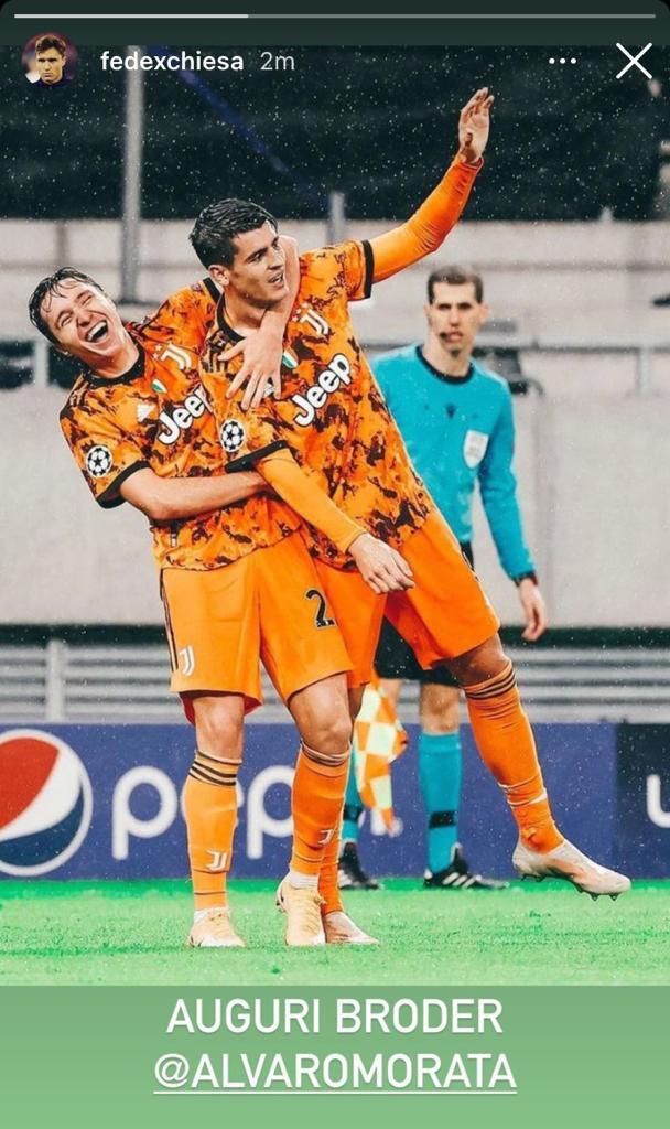 Compleanno Morata, festa nello spogliatoio Juve: tutti i messaggi - GALLERY 7 WhatsApp Image 2021 10 23 at 18.36.47