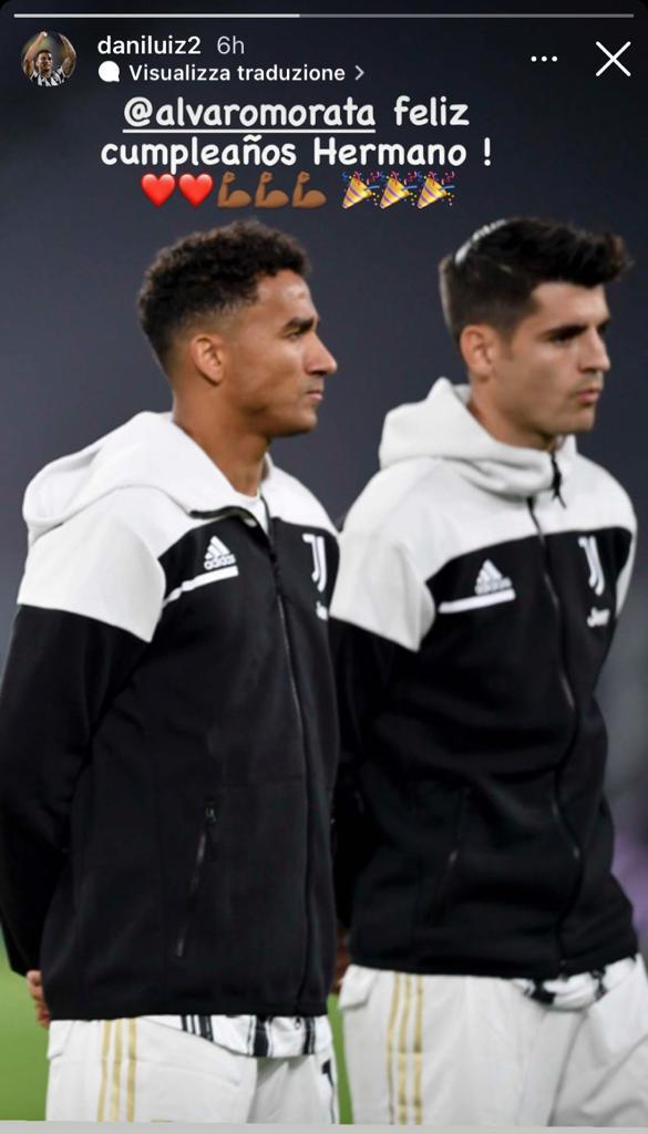 Compleanno Morata, festa nello spogliatoio Juve: tutti i messaggi - GALLERY 4 WhatsApp Image 2021 10 23 at 20.55.26