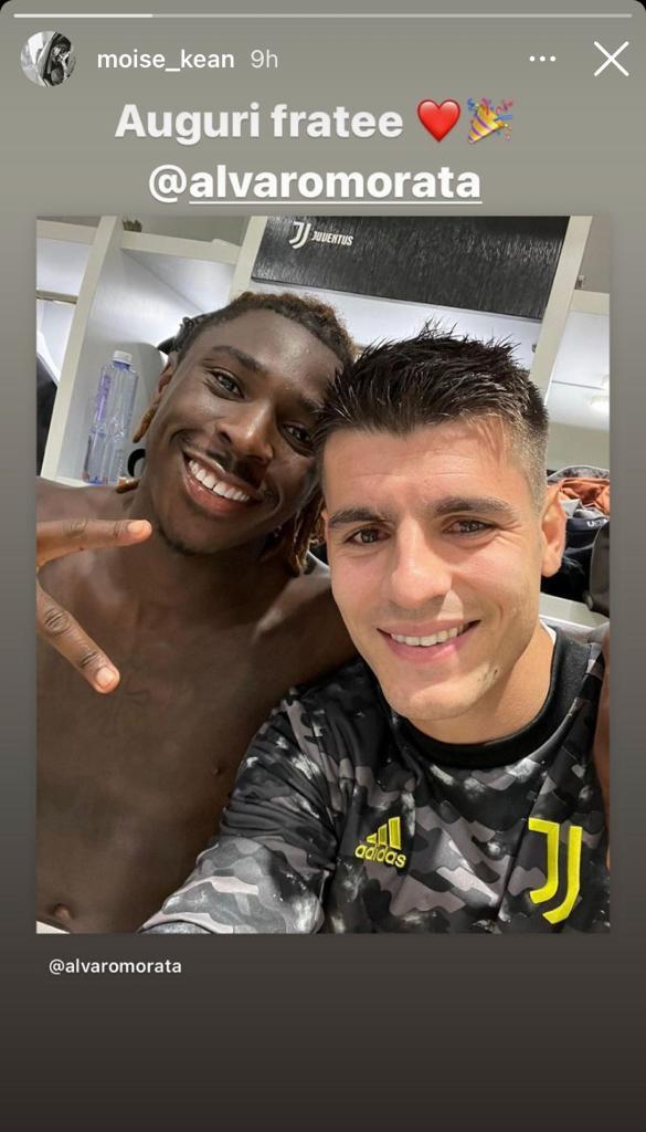 Compleanno Morata, festa nello spogliatoio Juve: tutti i messaggi - GALLERY 39 WhatsApp Image 2021 10 23 at 21.05.30