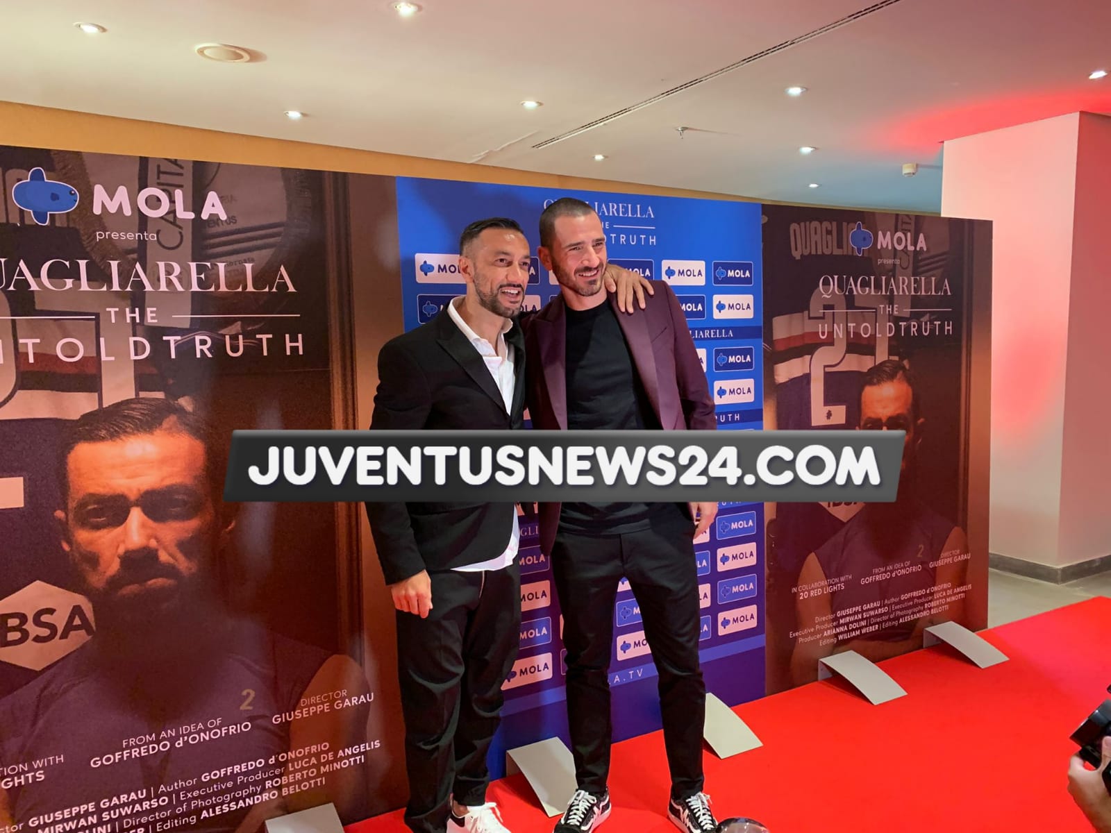 Bonucci a Genova: presente al lancio del docufilm su Quagliarella - FOTO 39 WhatsApp Image 2021 10 25 at 17.43.12