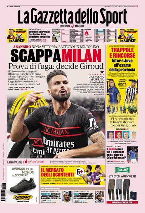 Rassegna stampa Juve: prime pagine quotidiani sportivi - 27 ottobre 2021 43 WhatsApp Image 2021 10 27 at 07.36.47