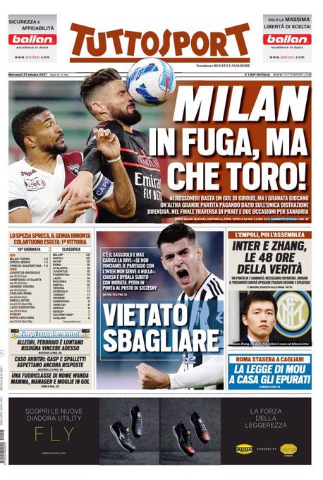 Rassegna stampa Juve: prime pagine quotidiani sportivi - 27 ottobre 2021 45 WhatsApp Image 2021 10 27 at 07.36.48