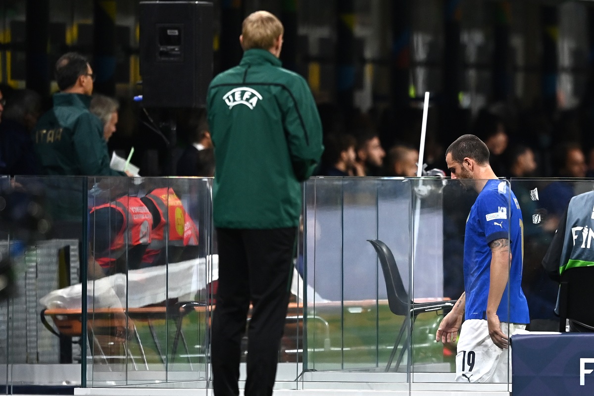 Bonucci espulso, Ziliani: «C'erano una volta Scirea, Baresi e Maldini» 36 bonucci 1