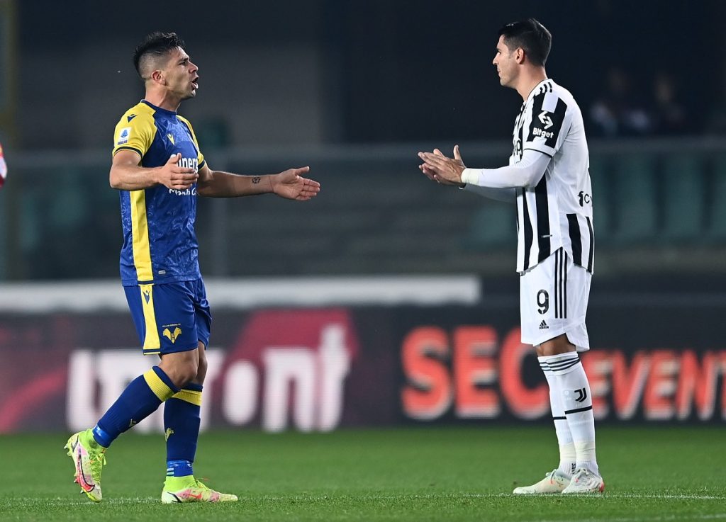 Hellas Verona Juventus serie A