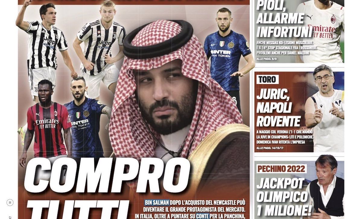 Rassegna stampa Juve: prime pagine quotidiani sportivi - 12 ottobre 2021 42 tuttosport 4