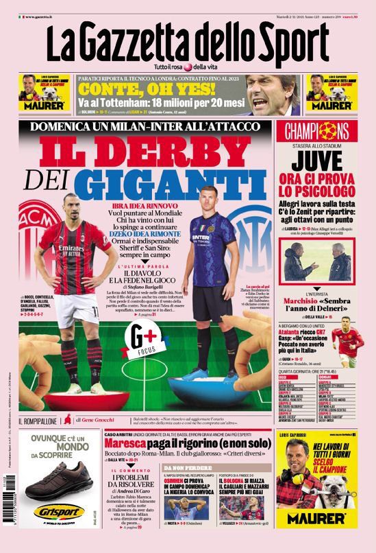 Rassegna stampa Juve: prime pagine quotidiani sportivi - 2 novembre 2021 45 WhatsApp Image 2021 11 02 at 07.50.21