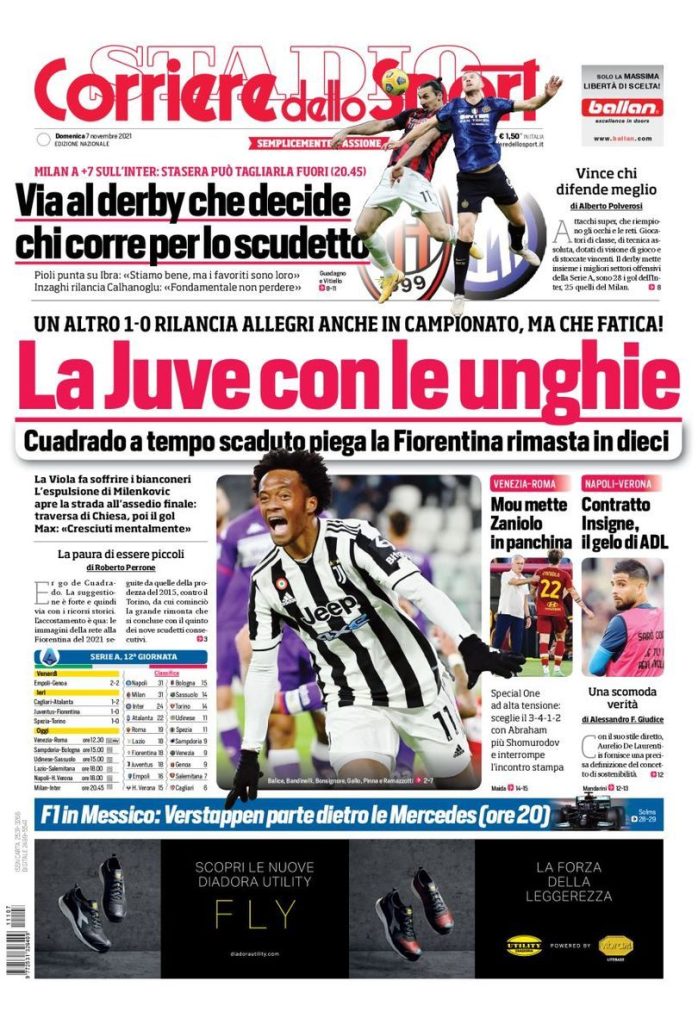 Rassegna stampa Juve: prime pagine quotidiani sportivi - 7 novembre 2021 43 WhatsApp Image 2021 11 07 at 07.43.53 2