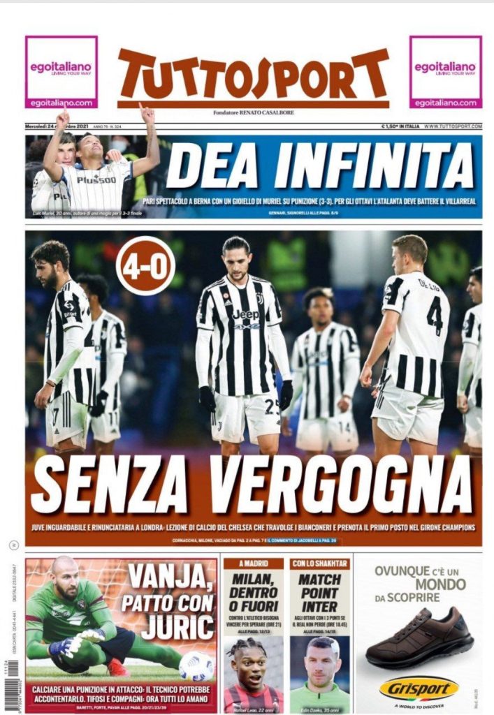 Rassegna stampa Juve: prime pagine quotidiani sportivi - 24 novembre 2021 45 WhatsApp Image 2021 11 24 at 07.36.51 2